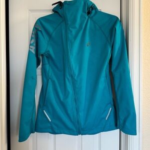 ASICS Women's Teal Athletic Moisture-Wicking Jacket
